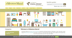 Desktop Screenshot of aminiaturemarvel.com